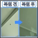 윗신안 | 골프채에깨진천장 구멍난 석고벽 부분복원