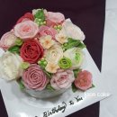 라온 플라워 케이크 이미지