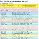 2022/23 시즌 UEFA 유럽대항전 일정.txt 이미지