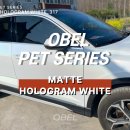 부천랩핑 아우디 랩핑 OBEL Matte Hologram White 매트 홀로그램 화이트 후기