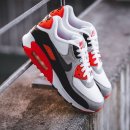 (GS)나이키 에어맥스90 프리미엄 메쉬 '인프라레드' Nike Air Max 90 Premium Mesh GS 'Infrared' 724882 100 이미지