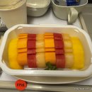 야간비행 | 대한항공 특별식 기내식 과일식 먹어본 후기 야간비행 어때?