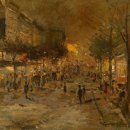 Constantin Korovin (1861-1939) Paris at Night ~ 1 이미지