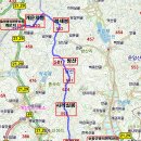 개운치봉(520)북재봉(552)방산(582)남산(641)남간초봉(645)사리실봉(593)장군봉(608)철마봉(350)/ 전북 순창 이미지