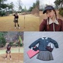 카코디 | 여성 골프복 추천 브랜드 이파르카 초봄 라운딩 코디 후기