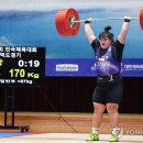 오늘 17일 170Kg 한국신기록 여자역도 박혜정 이미지