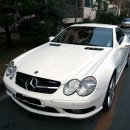 [판매완료]SL55AMG 흰색 차량 팝니다. 이미지