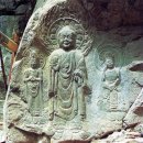 거상불교사 | 국보 84호 서산마애삼존불상(瑞山磨崖三尊佛像)