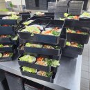 수북한 도시락 이미지