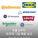[외국계 기업 채용 공고 JD분석 자료] 6월 3주차 주요 채용공고