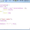 자바스크립트 - 함수 - 팩토리얼 함수 이미지