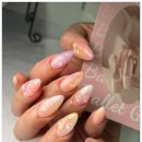 리본아트 | 노원네일 결혼식 하객룩 완성! 우아한 핑크 리본 아트 후기~