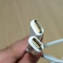 엠에스텍 | 맥북15인치에 USB-C to USB-C 3.1 2세대(C2C Gen2)를 연결해 충전과 영상을 한번에