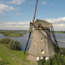 네덜란드풍차마을 이미지