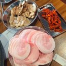 수원-1663 | 영통구청 냉삼맛집 솥뚜껑 위에 핀 꽃삼합 : 양화돼교