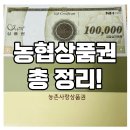 농협상품권(농촌사랑상품권) 사용처, 구매한도, 농협몰 예치금