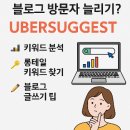 블로그 트래픽 올리기 가장 쉬운 방법! Ubersuggest 사용법 완전 정복
