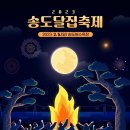 부산 서구 송도해수욕장 희망의 빛거리 점등 행사와 정월대보름 달집 축제 해안산책로 송도골목길...
