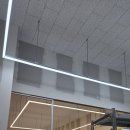 조명라인 | 인천사무실조명 부평LED조명 높은천장 라인조명설치 완료 후기