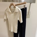 칼라M | SIE 시에 루엔 리브드 칼라 니트, 앤디 스트라이프 밴딩 팬츠 피팅후기