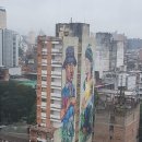 파라과이 아순시온의 건물 벽화~ 이미지