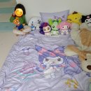 포그니코리아 | 쿠로미 퍼플 이불 사계절 사용가능 산리오 포그니 차렵이불 세트