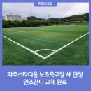 파주스타디움 축구장 이미지