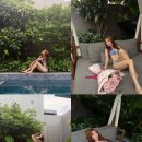 그룹 투애니원(2NE1) 출신 가수 산다라박, 수영복 입고 청순+섹시 다 잡았다…휴양지 적신 '명품 비율' 이미지