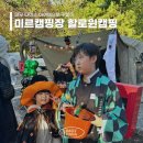 미르오토캠핑장 | 할로윈캠핑 테무 다이소 소품으로 텐트 꾸미기 미르오토캠핑장
