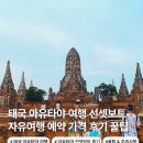 규오토바이 | 아유타야 여행 선셋 보트 일일 투어아닌 자유여행으로 다녀온 후기 보트 가격 예약 방법 꿀팁 주의사항