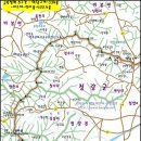 금북정맥 이미지