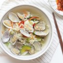 황금바지락칼국수