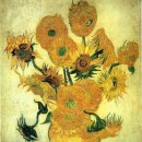 빈센트 반 고흐의 그림 중 열다섯번째로 비싸게 팔린 그림 - 해바라기(Sunflowers) 이미지