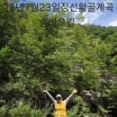 정선황골계곡 숨바우길 이미지