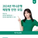 [하나은행] 2024년 체험형 인턴 모집 (~06/19) 이미지