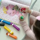 사랑아트+중동사랑아트유치원 | 새학기 선물 추천 드림아트 미술세트 두들링스틱 색칠놀이 사용 후기