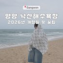GS25낙산해변점 | 양양 낙산해수욕장 후기｜2026 개장일과 주차, 샤워실까지 총정리