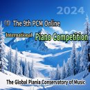 ＜The 9th PCM Online International Piano Competition＞ 이미지