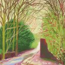 데이비드 호크니 (David Hockneyㆍb. 1937) - "봄 (Spring)" 그림 이미지