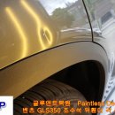 벤츠 GLS350 조수석 뒤휀더 각 부위 깊은 문콕 글루덴트복원 Paintless Dent Repair 이미지