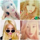 금빛헤어 이미지