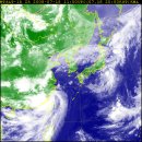 기상특보 태풍 갈매기 현황및 위성사진 이미지
