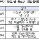 학교 밖 청소년 대입설명회 이미지