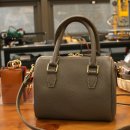 가죽 미니 보스턴백 만들기 이미지