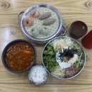 당리2-1 | 사하맛집 추천｜당리 근처 오일장멸치국수 점심 후기 (육개장·새싹비빔밥·모둠찐만두)