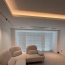 분당-398 | 성남 분당 정자동 파크뷰 아파트 블라인드 시공 후기 – 거실 전동 우드 &amp; 작은방 리본우드 감성 인테리어