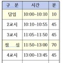 ■ 11/13(목_수능일) 청주 오창중학교 학년별 프로그램 상이 5차시 (*강사 15명) 10:00~15:35 이미지