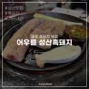 어우름성산흑돼지 | 제주 성산 맛집 | 어우름 성산흑돼지 내돈내산 솔직후기