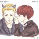 [손그림][엑소 완전체 카톡-동아리ver]43:Trick or Treat 이미지