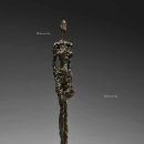 알베르토 자코메티(ALBERTO GIACOMETTI) 1956년 구상 청동 주조된 브론즈 버전 이미지